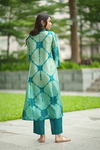 2Pc Clara Tie Dye Set -Emerald