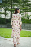 Lilly Kurta Set-Cream Geo Sparkle