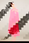 Pink Straight Kurta Pant Set