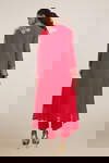 Pink Straight Kurta Pant Set