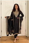 Black Kurta Set