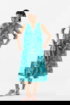 Coconut Palm A- Line Dress 