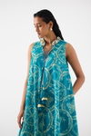 Coconut Palm A- Line Dress 