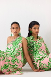 La Paz One Shoulder Kurta And Pants