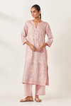 Pink Straight Kurta