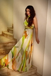 Lime Summer Crisp Ombre Jumpsuit
