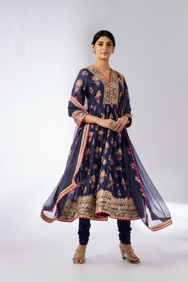 Joshna Tiered Anarkali Set