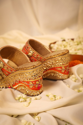 Aurora Orange Wedges