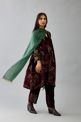 Green Light Silk Stole