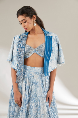 Jacket Skirt Set
