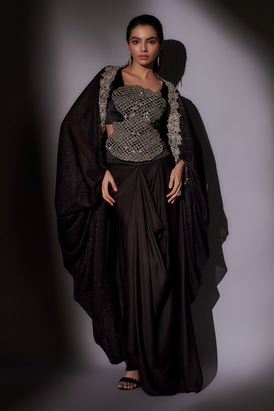Blossom Heavy Cape Set 