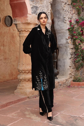 Black Kurta Set