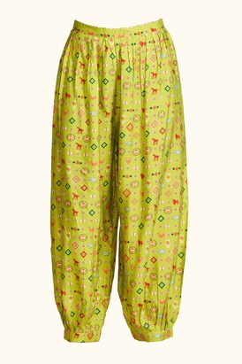 Green Salwar