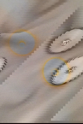 Iraa Mother of Pearl Crystal Studs