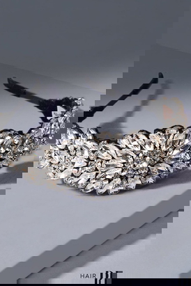 Rosemary Broad Headband - Silver