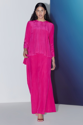 Flared Pants- Hot Pink 