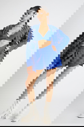 Broken Blue Co-Ord Set