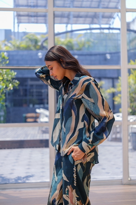 Floral Shirt Set