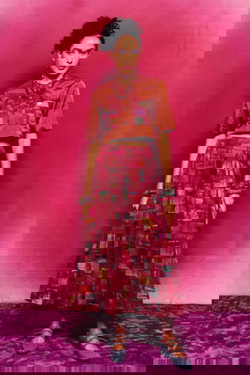 Althea- Skirt Fuchsia