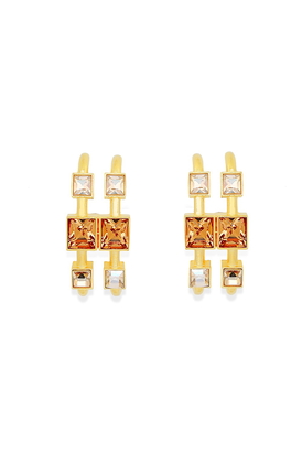 Crismson Cascade Earring