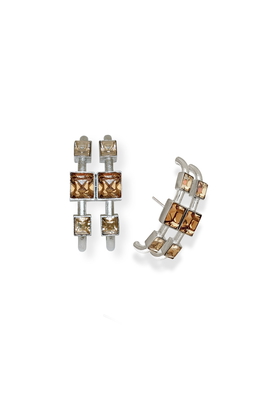 Crismson Cascade Earring
