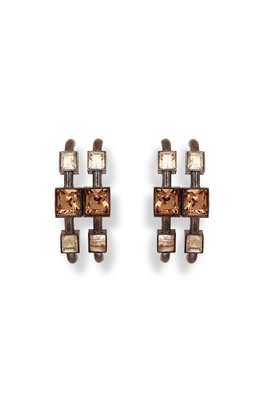 Crismson Cascade Earring