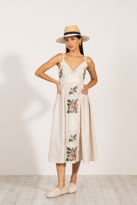 Ursula Strap Midi Dress