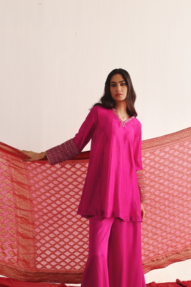 Marodiwork Silk Dupatta