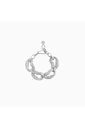 Sylvie Link Bracelet -Silver Tone 