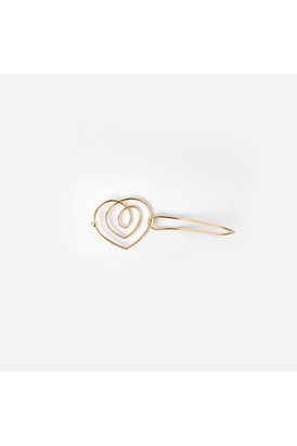 Beau Hair Clip - Gold Tone