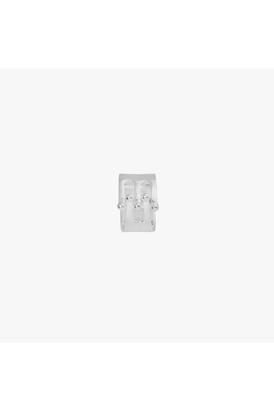 Modernist Ring - Silver Tone 