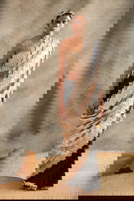 Sona Panna Saree