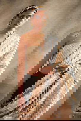 Sona Panna Saree