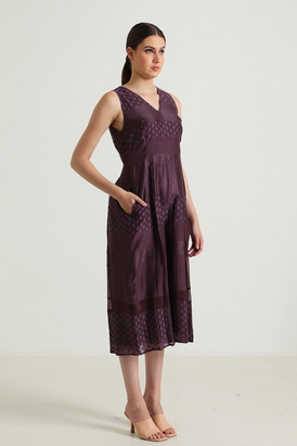 Lavender Lace Jumpsuit