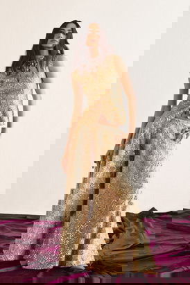 Dual Color Flared Shararas