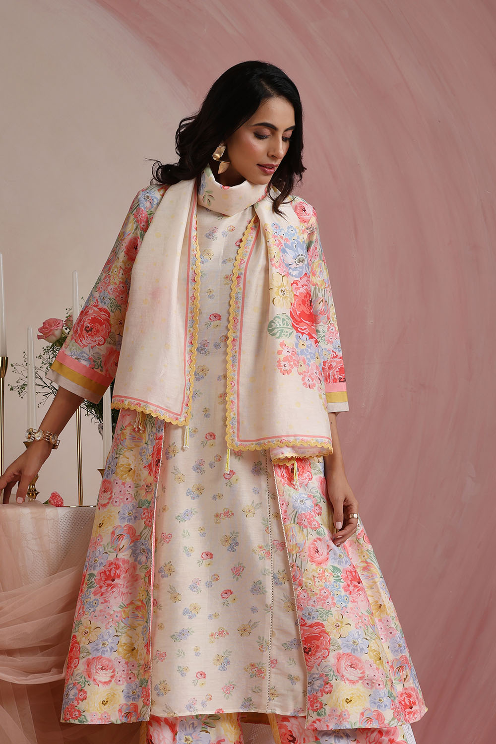 Fashion Edit India: Moh India - Rose Mahal Stole