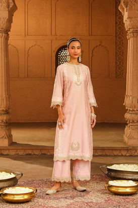 Yasna A-Line Palazzo Suit With Dupatta