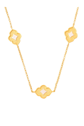Gold Amber Necklace