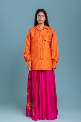 Gerua Lehenga Set