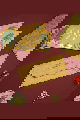 Personalized Indian Royale Money Envelopes 
