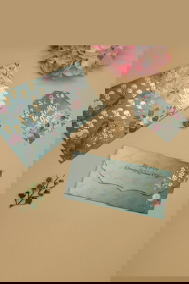 Personalized Peacock Courtyard Money Envelopes 
