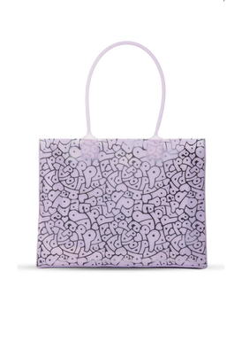 Driving Me Crazy Jelly Tote Bag : Black
