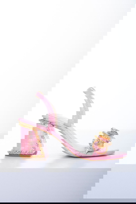 Le Macaron : Rose - Pink Block Heels