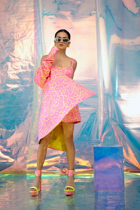 Pink Jacket And Dress Set In Papa's Driving Me Crazy