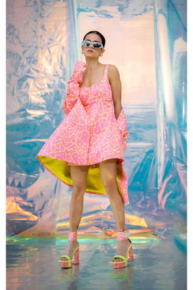 Pink Jacket And Dress Set In Papa's Driving Me Crazy