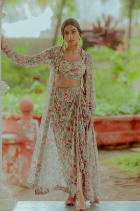 Strawberry Print Off White Co-Ord Set