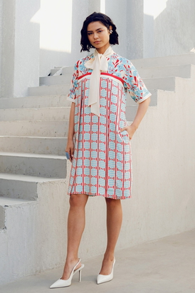 White Illusion Dress