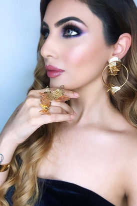 Butterfly Finger Ring