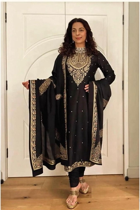 Black Kurta Set
