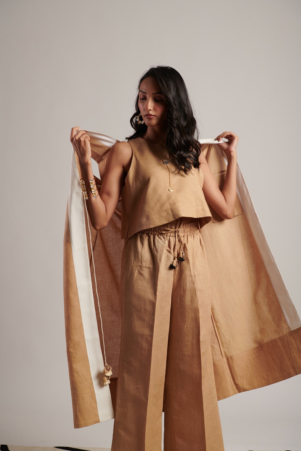 MOH INDIA presents Rooh Co-ord Set (Honey) exclusively avaialable only ...